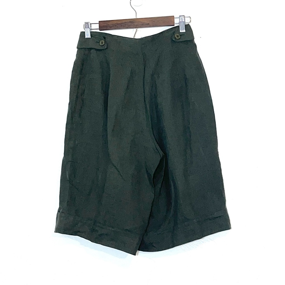 Vintage Portobello’s 2 Piece Linen Culotte Short Set Made in Italy - Picture 10 of 14